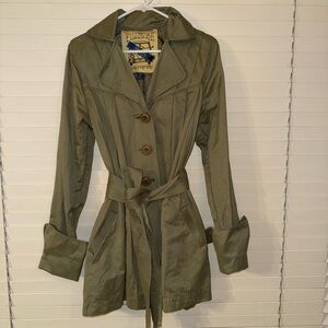 Flying Tomato Khaki Trench Coat